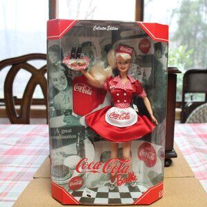 Coca Cola Barbie Doll 1998 Mattel 22831 Collector Edition NRFB